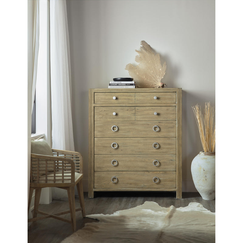 Hooker Furniture 6015-90010-80 Surfrider Six-Drawer Chest IMAGE 3