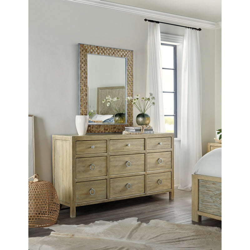 Hooker Furniture 6015-90202-80 Surfrider Nine-Drawer Dresser IMAGE 3