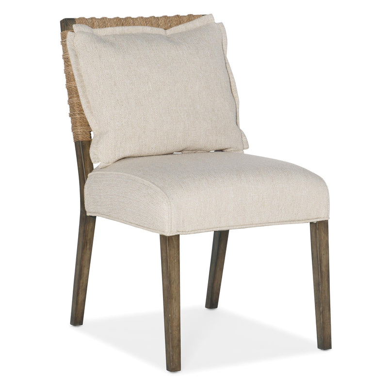 Hooker Furniture 6015-75311-89 Sundance Woven Back Side Chair IMAGE 1