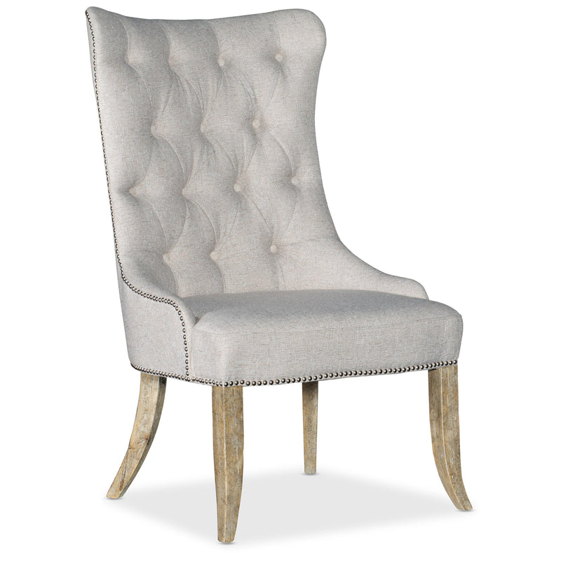 Hooker Furniture 5878-75511-80 Castella Tufted Dining Chair IMAGE 1