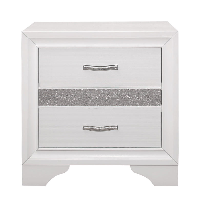 Homelegance Luster 2-Drawer Nightstand 1505W-4 IMAGE 1