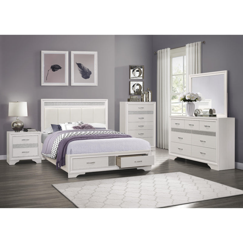 Homelegance Luster 2-Drawer Nightstand 1505W-4 IMAGE 4