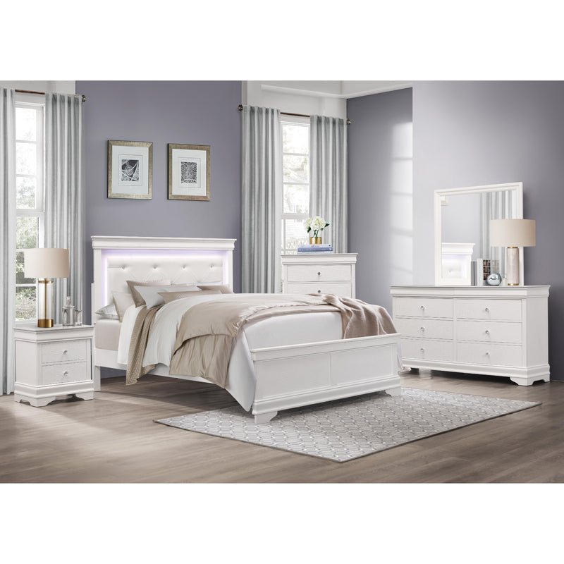 Homelegance Lana King Upholstered Platform Bed 1556WK-1EK* IMAGE 3