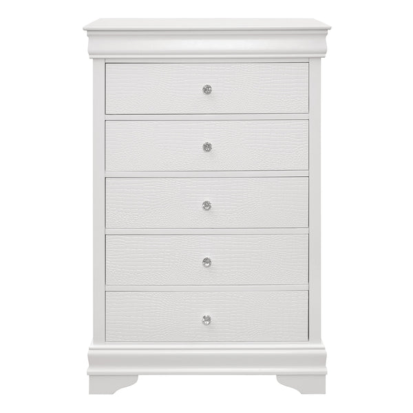 Homelegance Lana 5-Drawer Chest 1556W-9 IMAGE 1