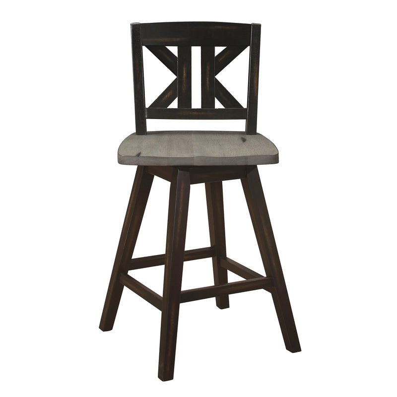 Homelegance Amsonia Counter Height Stool 5602-24BKS1 IMAGE 4