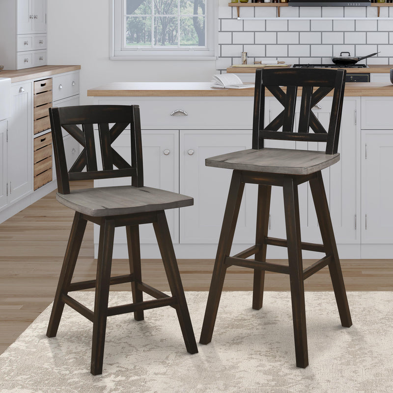 Homelegance Amsonia Counter Height Stool 5602-24BKS1 IMAGE 7