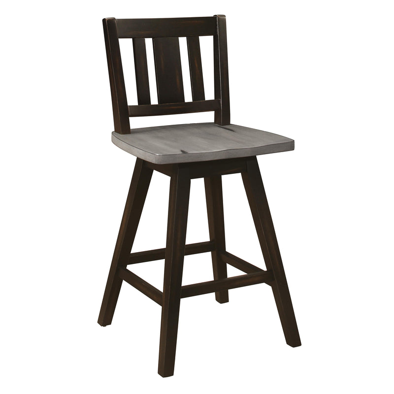 Homelegance Amsonia Counter Height Stool 5602-24BKS2 IMAGE 2