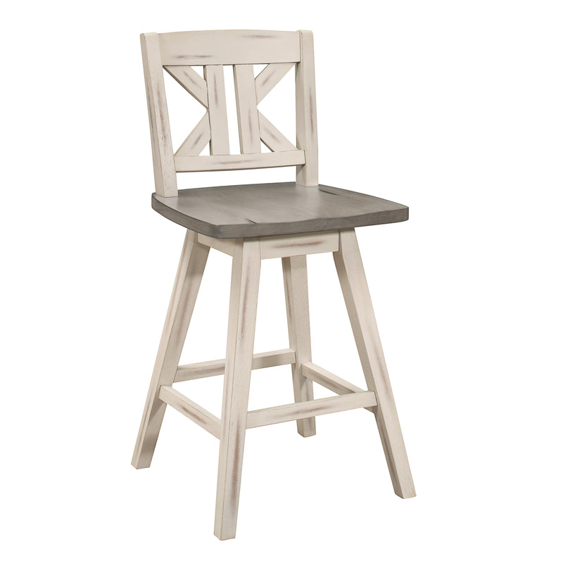 Homelegance Amsonia Counter Height Stool 5602-24WTS1 IMAGE 2