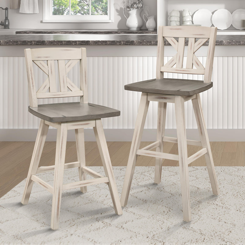 Homelegance Amsonia Counter Height Stool 5602-24WTS1 IMAGE 6