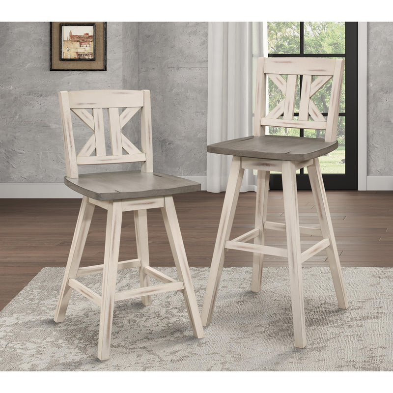 Homelegance Amsonia Counter Height Stool 5602-24WTS1 IMAGE 7