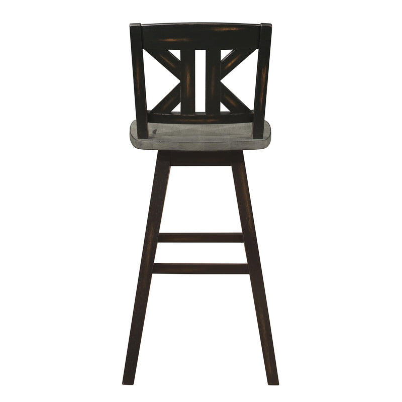 Homelegance Amsonia Pub Height Stool 5602-29BKS1 IMAGE 3