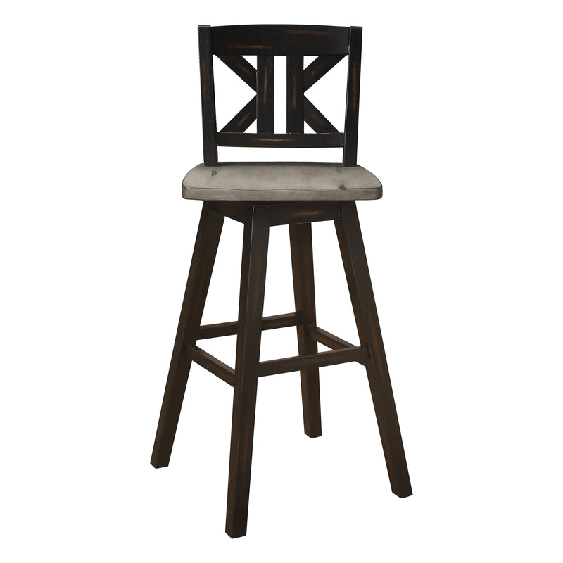 Homelegance Amsonia Pub Height Stool 5602-29BKS1 IMAGE 4