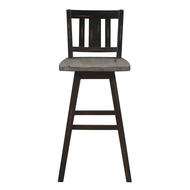 Homelegance Amsonia Pub Height Stool 5602-29BKS2 IMAGE 1