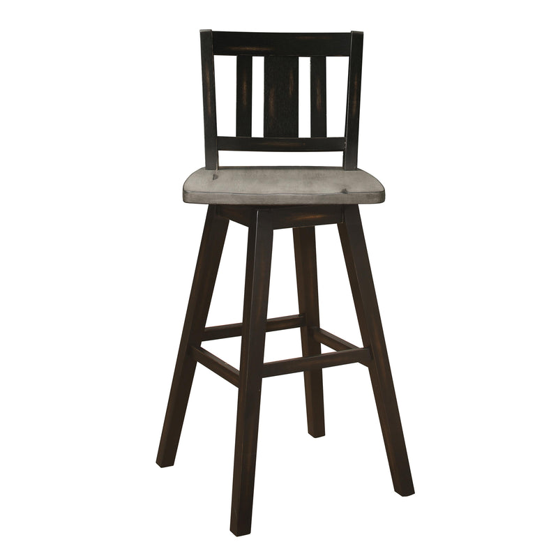 Homelegance Amsonia Pub Height Stool 5602-29BKS2 IMAGE 4