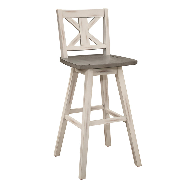 Homelegance Amsonia Pub Height Stool 5602-29WT IMAGE 2