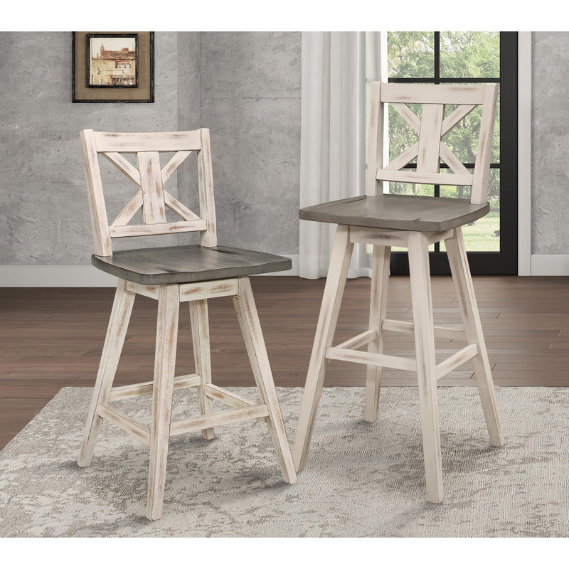 Homelegance Amsonia Pub Height Stool 5602-29WT IMAGE 5