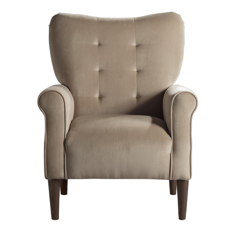 Homelegance Kyrie Stationary Fabric Accent Chair 1046BR-1 IMAGE 1