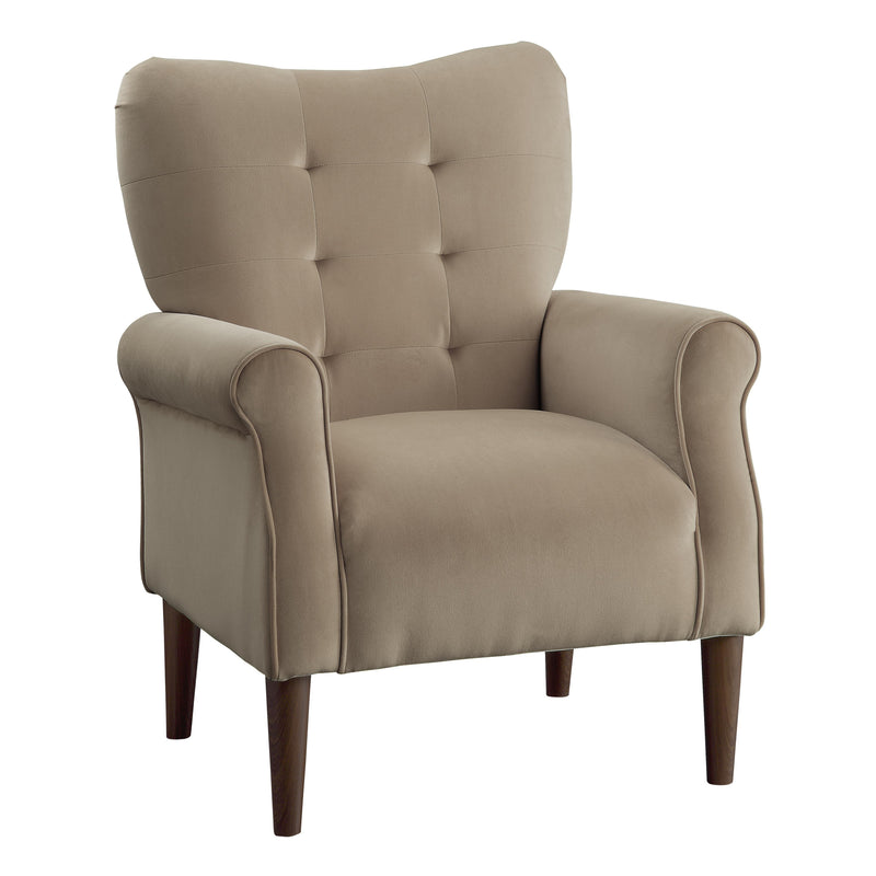 Homelegance Kyrie Stationary Fabric Accent Chair 1046BR-1 IMAGE 2