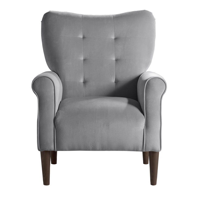 Homelegance Kyrie Stationary Fabric Accent Chair 1046DG-1 IMAGE 1