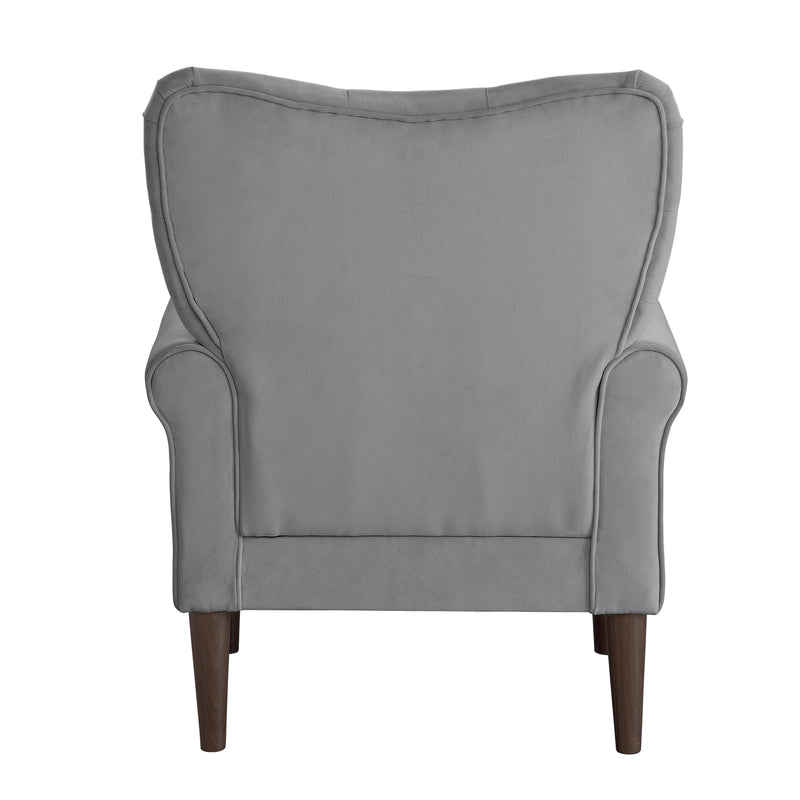 Homelegance Kyrie Stationary Fabric Accent Chair 1046DG-1 IMAGE 4