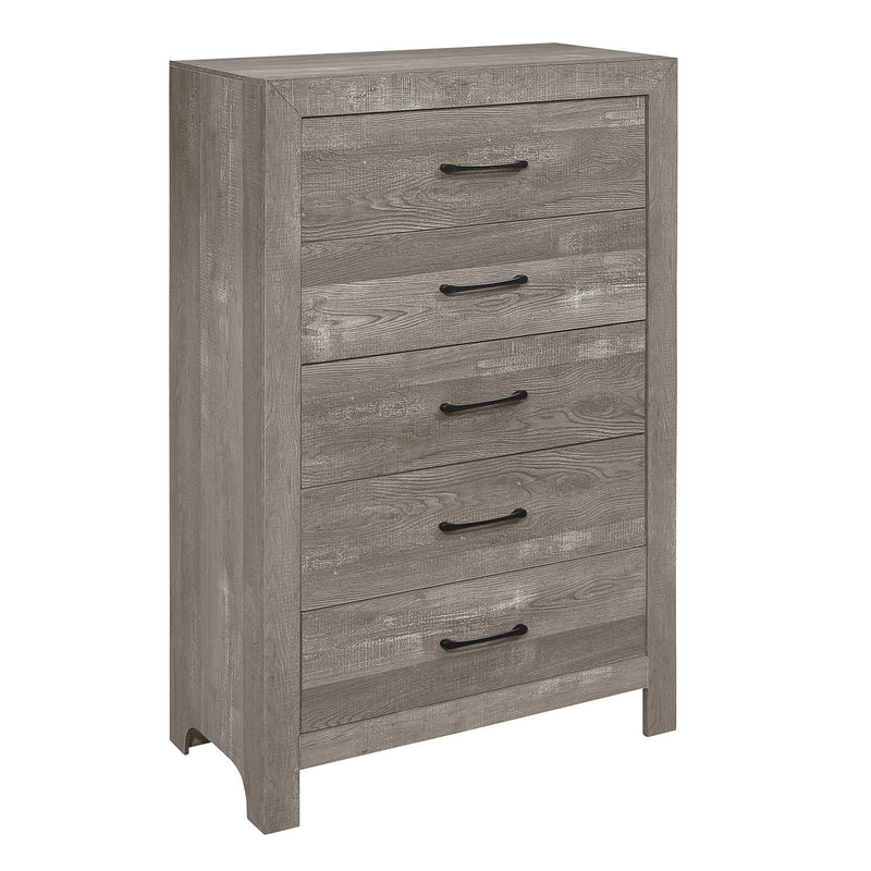 Homelegance Corbin 5-Drawer Chest 1534GY-9 IMAGE 2