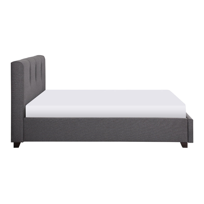 Homelegance Aitana Queen Upholstered Platform Bed with Storage 1632GH-1DW* IMAGE 4