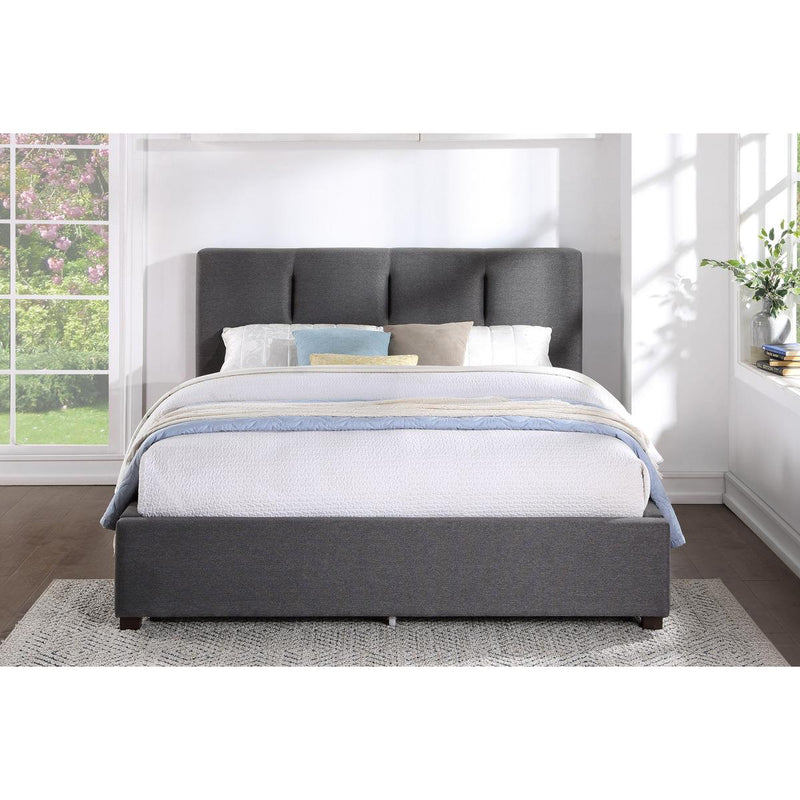 Homelegance Aitana Queen Upholstered Platform Bed with Storage 1632GH-1DW* IMAGE 7