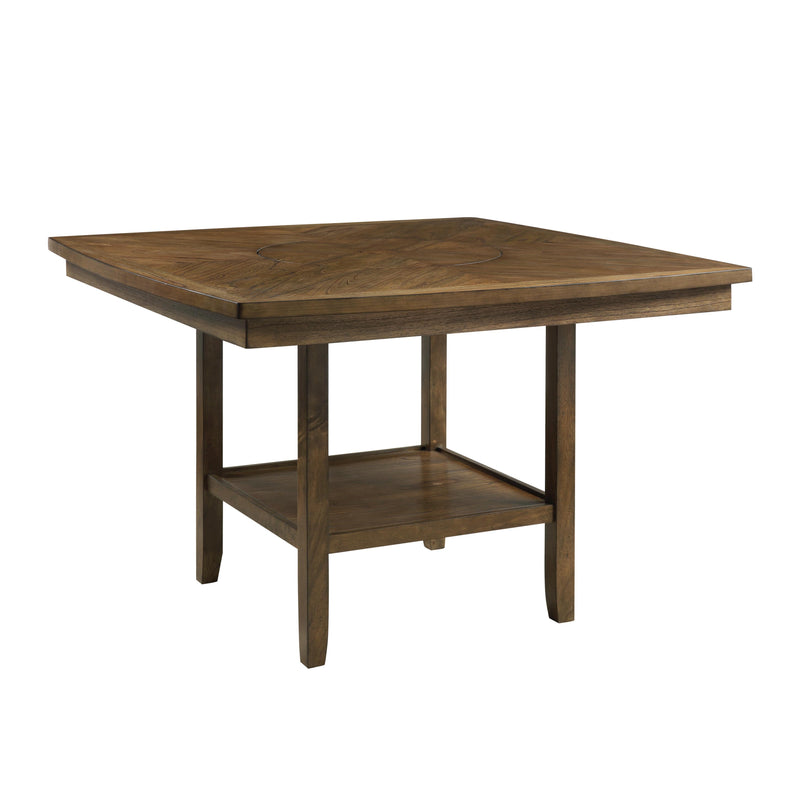 Homelegance Square Balin Counter Height Dining Table with Pedestal Base 5716RFAK-36 IMAGE 2