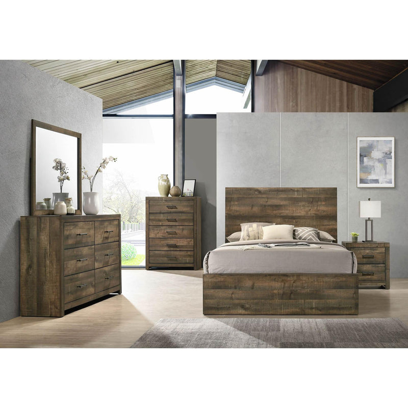 Elements International Bailey Full Panel Bed BY500FB IMAGE 3