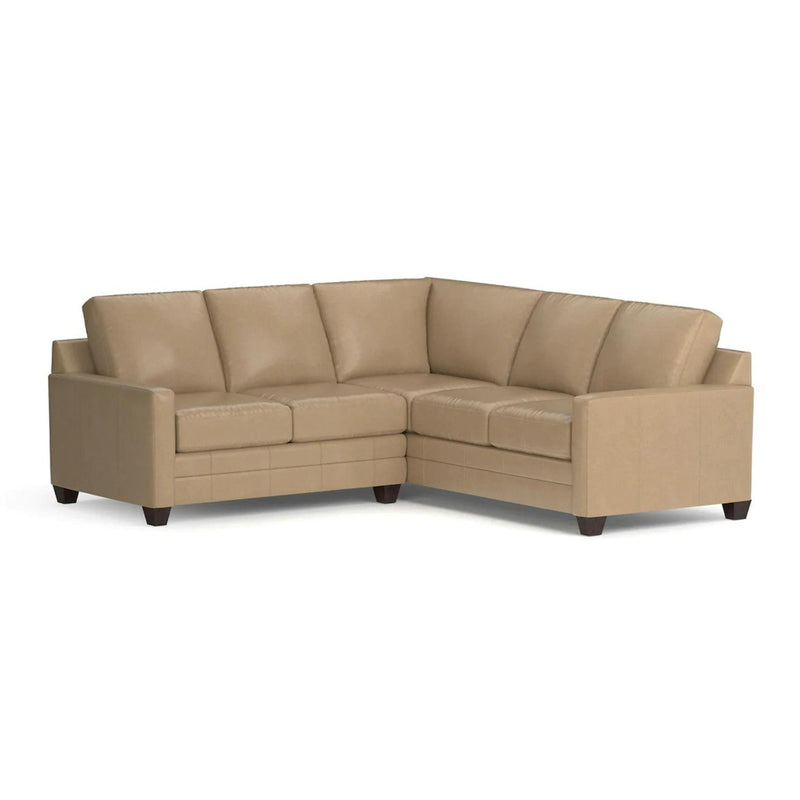 Bassett Carolina Leather 2 pc Sectional 3885-43-7219-18/3885-67-7219-18 IMAGE 1