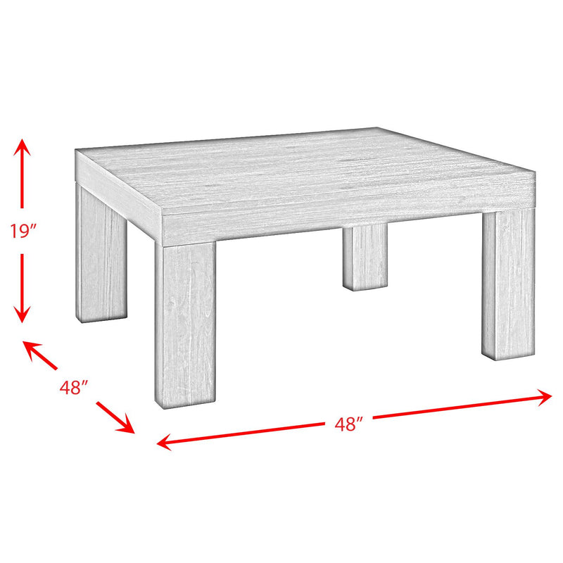 Elements International Grady Coffee Table TGD100CTSQE IMAGE 4