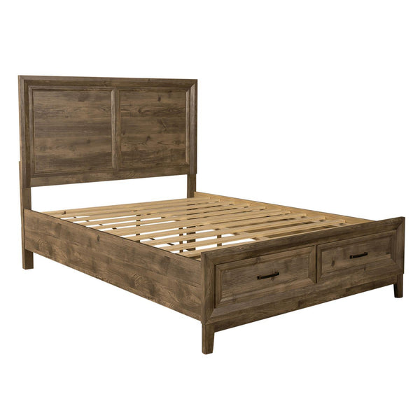 Liberty Furniture Industries Inc. Ridgecrest Queen Panel Bed with Storage 384-BR-QSB IMAGE 1