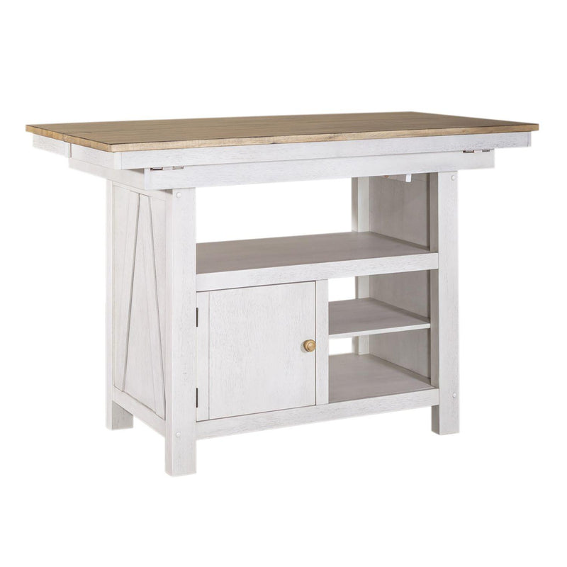 Liberty Furniture Industries Inc. Lindsey Farm 62WH-CD-GTS Kitchen Island IMAGE 2