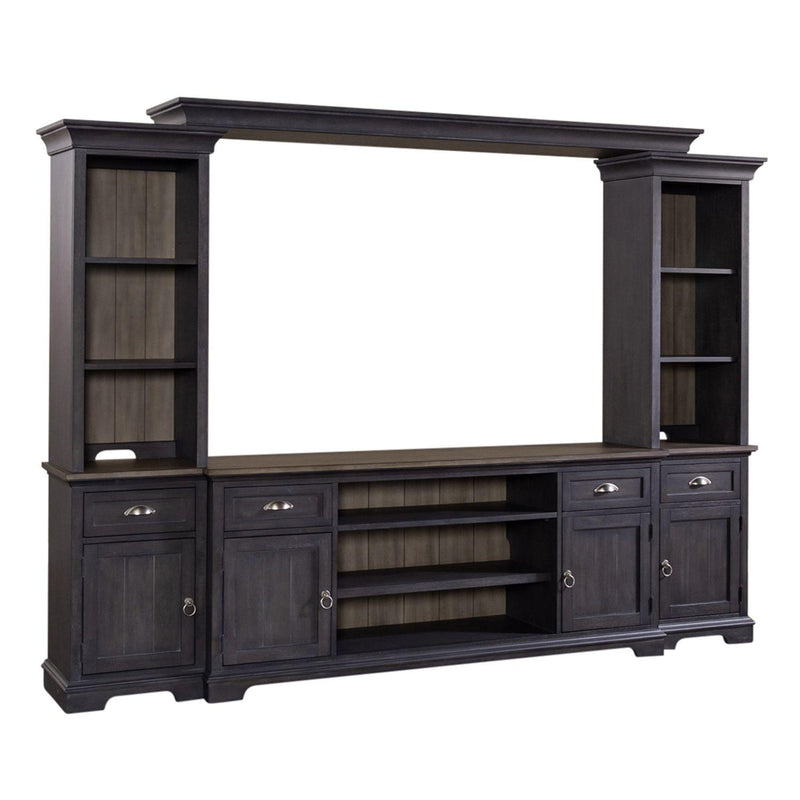 Liberty Furniture Industries Inc. Ocean Isle 303G-ENTW-ECP Entertainment Center with Piers IMAGE 1