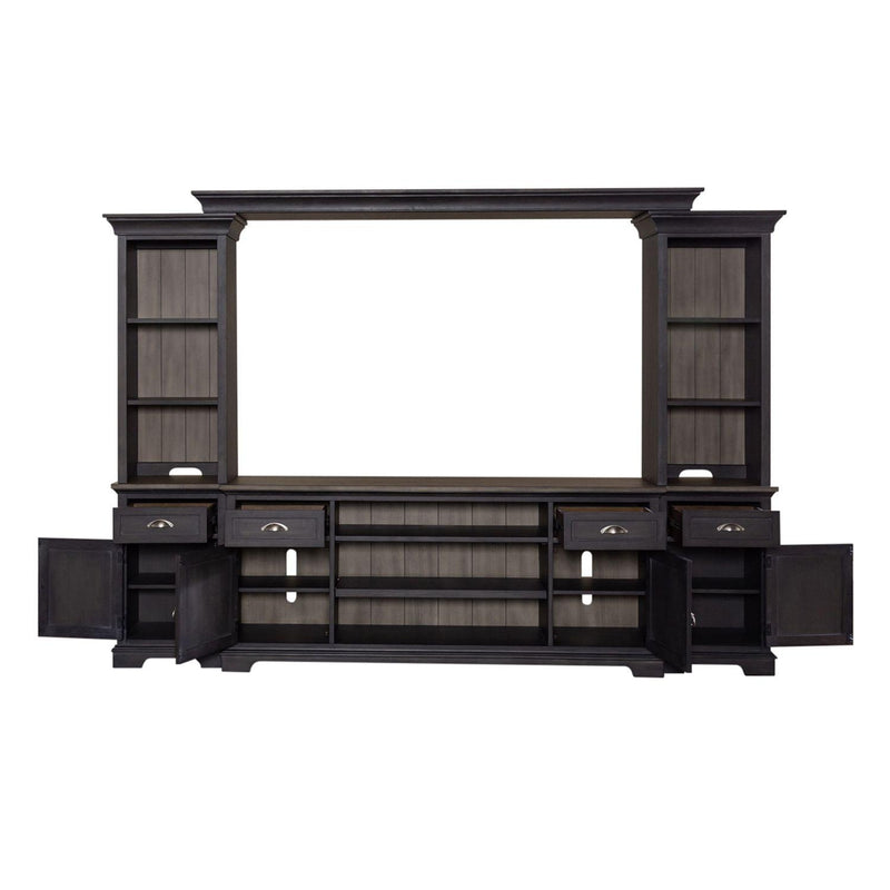 Liberty Furniture Industries Inc. Ocean Isle 303G-ENTW-ECP Entertainment Center with Piers IMAGE 2