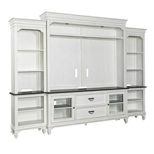 Liberty Furniture Industries Inc. Allyson Park 417-ENT-ECP Entertainment Center with Piers IMAGE 1