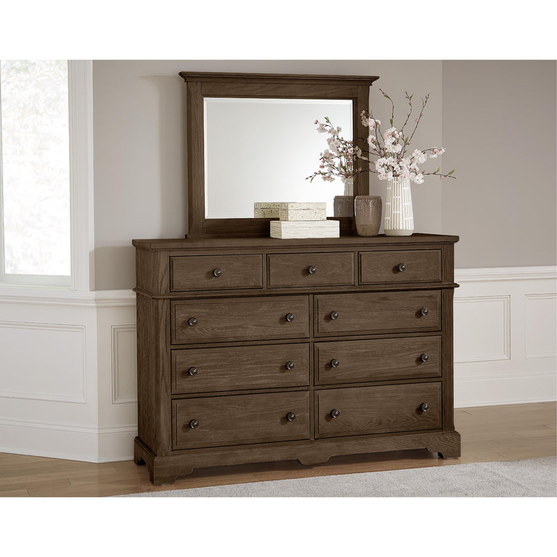 Artisan & Post Heritage 112-003 9 Drawer Bureau - Cobblestone Oak IMAGE 4