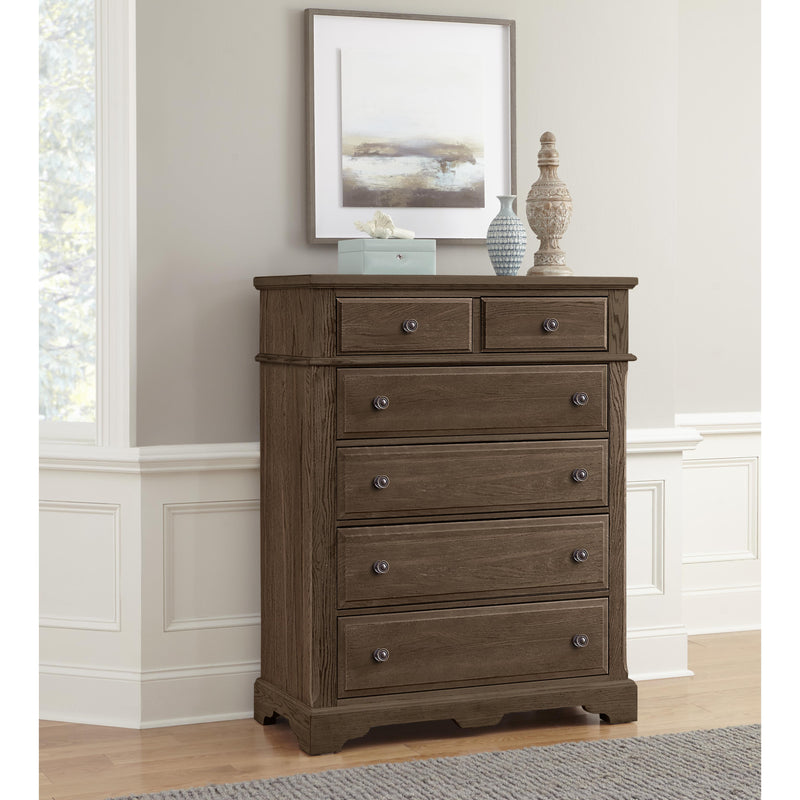 Artisan & Post Heritage 112-115 5 Drawer Chest - Cobblestone Oak IMAGE 2