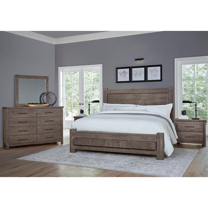 Vaughan-Bassett Dovetail Queen Poster Bed 751-558/751-155/751-922 IMAGE 4