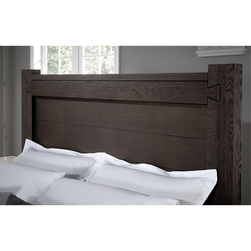 Artisan & Post Dovetail 750 Queen Poster Bed with 6X6 Footboard - Java IMAGE 6