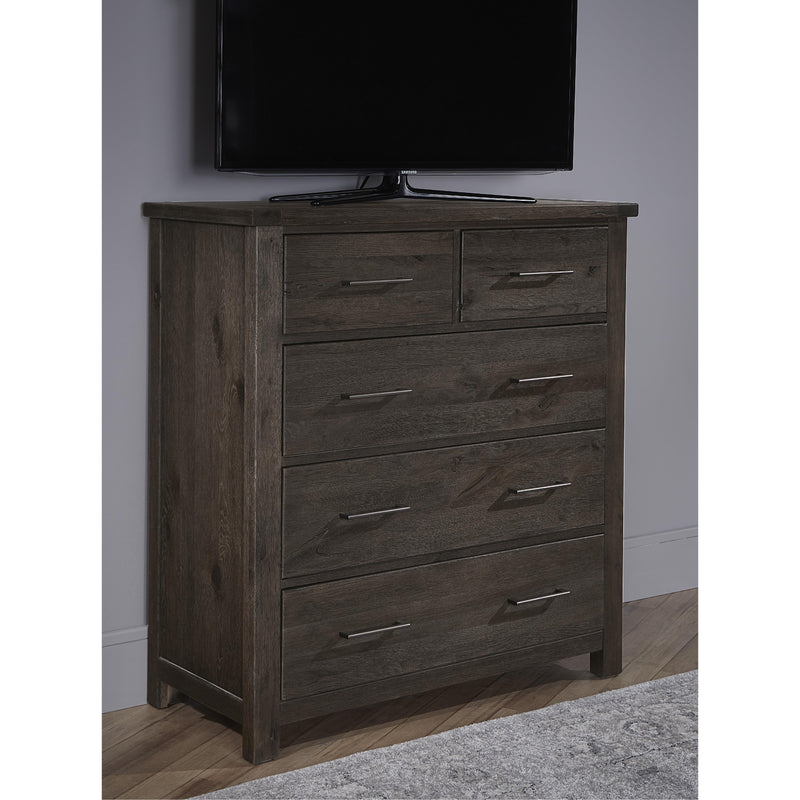 Vaughan-Bassett Dovetail 750-004 Standing Dresser - Java IMAGE 2