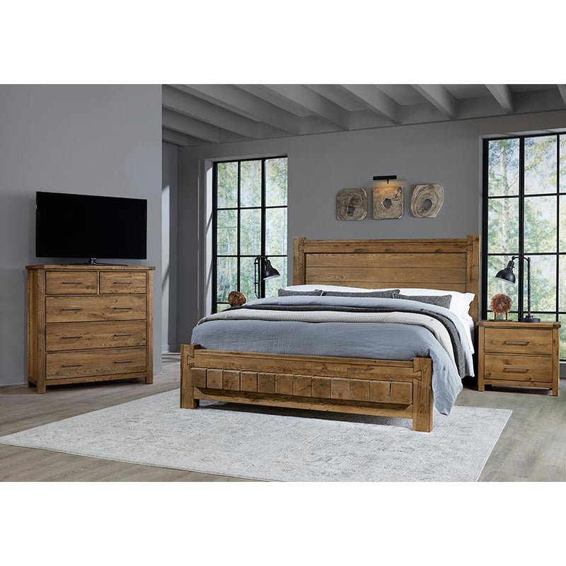 Vaughan-Bassett Dovetail Queen Poster Bed 752-558/752-155/752-922 IMAGE 6