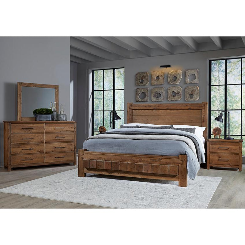 Vaughan-Bassett Dovetail King Poster Bed 752-668/752-166/752-922/MS2 IMAGE 5