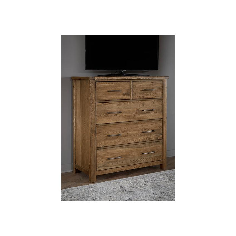 Vaughan-Bassett Dovetail 5-Drawer Dresser 752-004 IMAGE 3