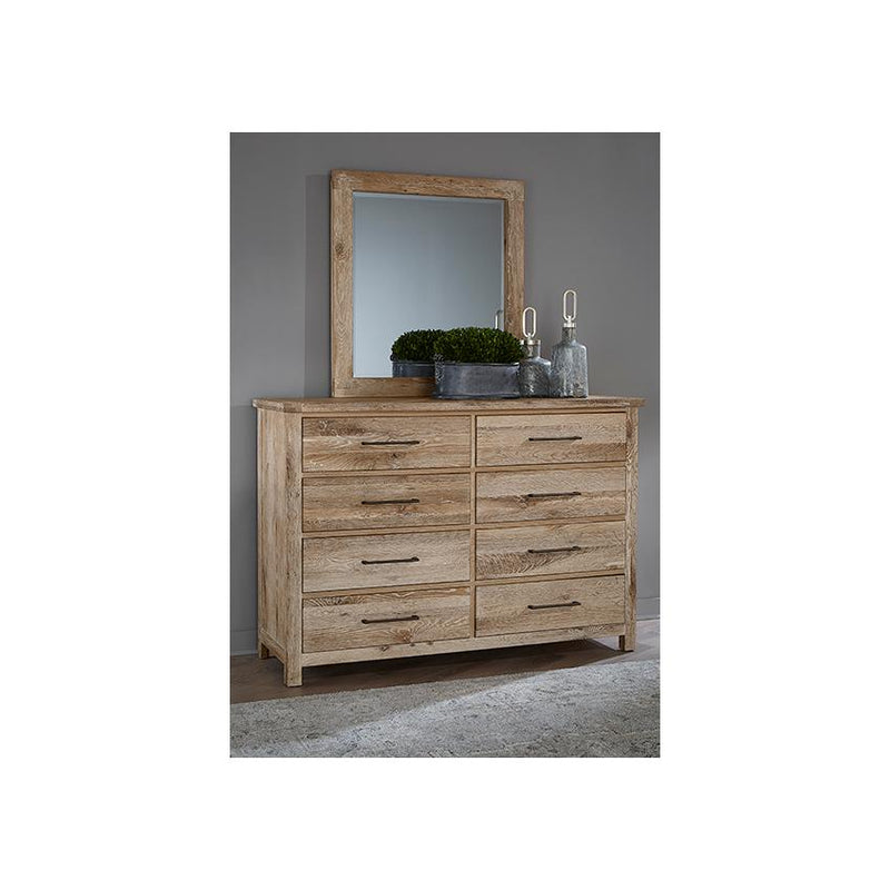 Vaughan-Bassett Dovetail Landscape Dresser Mirror 754-446 IMAGE 2