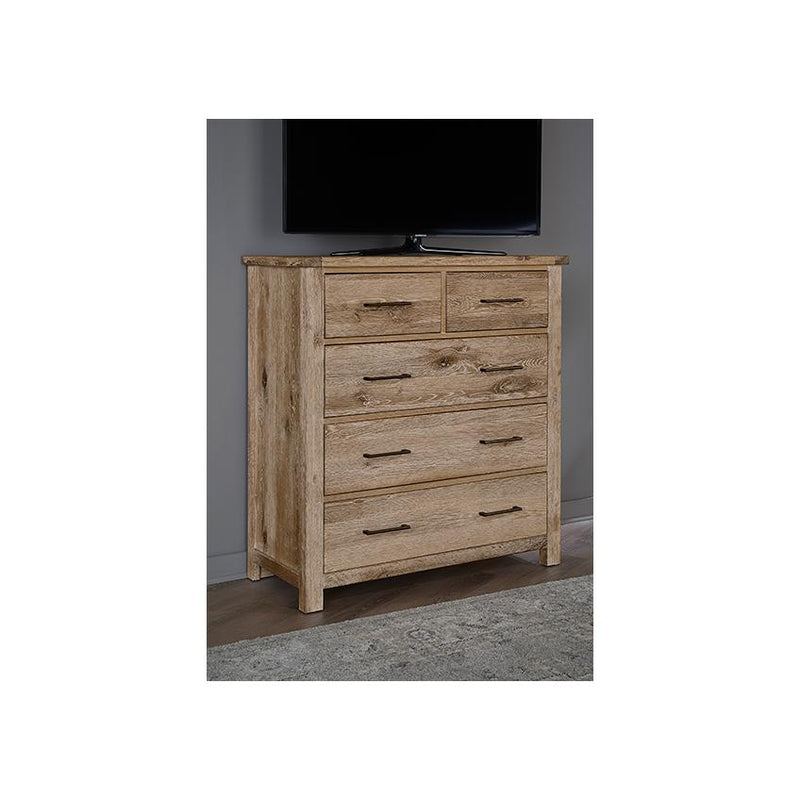 Vaughan-Bassett Dovetail 5-Drawer Dresser 754-004 IMAGE 4