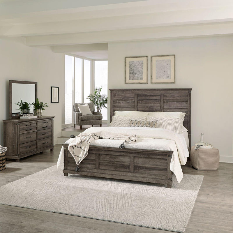 Liberty Furniture Industries Inc. Lakeside Haven 6-Drawer Dresser with Mirror 903-BR-DM IMAGE 2