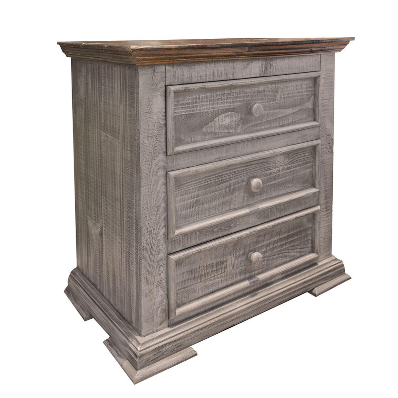 International Furniture Direct Catalina 3-Drawer Nightstand IFD4021NTS IMAGE 1