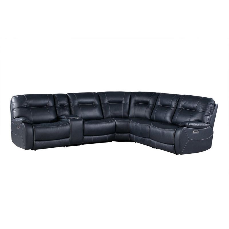 Parker Living Axel Power Reclining Leather Look 6 pc Sectional MAXE#810-ADM/MAXE#811LPH-ADM/MAXE#811RPH-ADM/MAXE#840-ADM/MAXE#850-ADM/MAXE#860-ADM