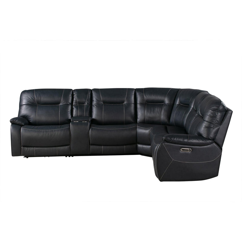 Parker Living Axel Power Reclining Leather Look 6 pc Sectional MAXE#810-ADM/MAXE#811LPH-ADM/MAXE#811RPH-ADM/MAXE#840-ADM/MAXE#850-ADM/MAXE#860-ADM